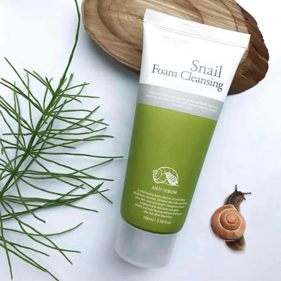 3W Clinic - Pure Natural Snail Foam Cleansing 100ml