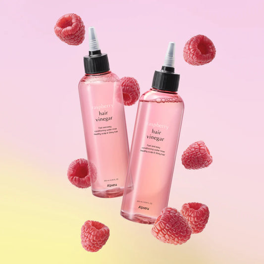 A'PIEU - Raspberry Hair Vinegar -Après Shampooing capillaire hydratant 200ml